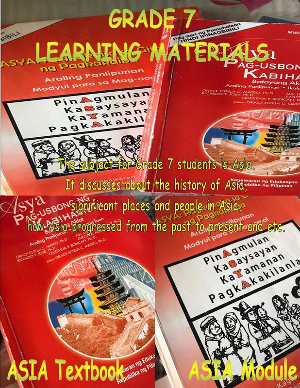 Learning Materials - Araling Panlipunan